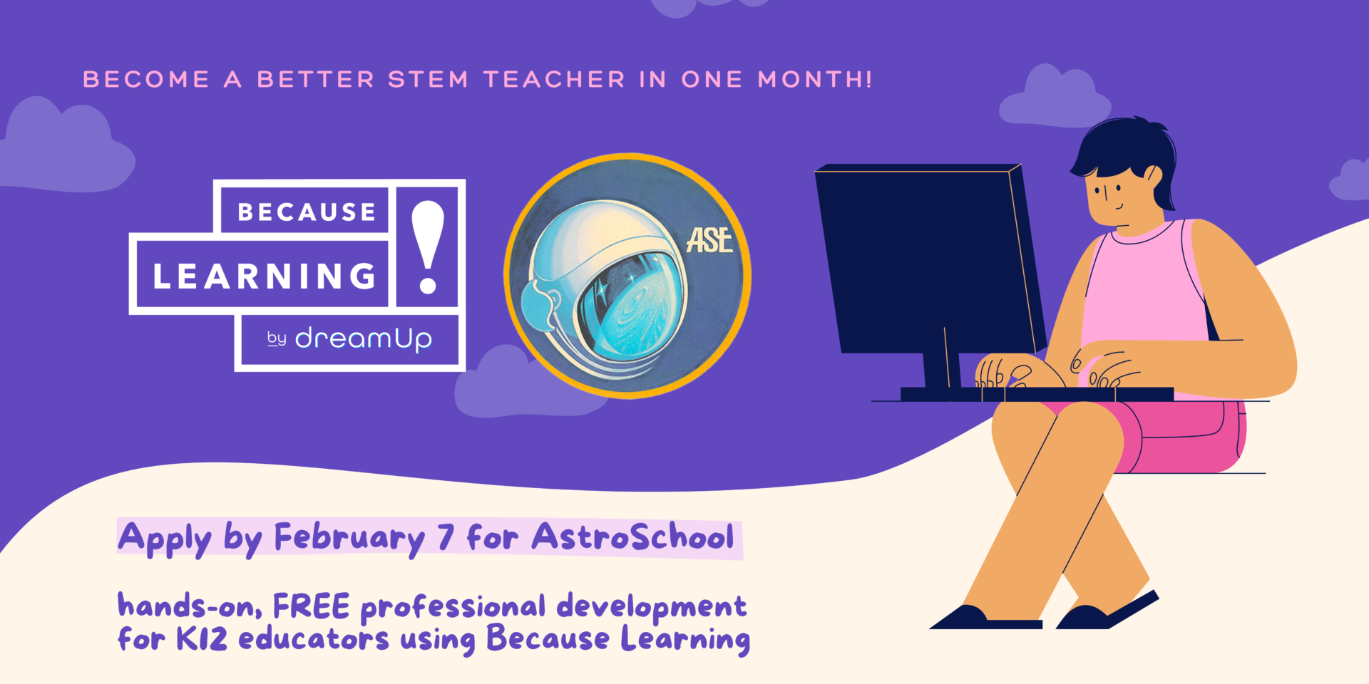 Apply by February 7 for AstroSchool