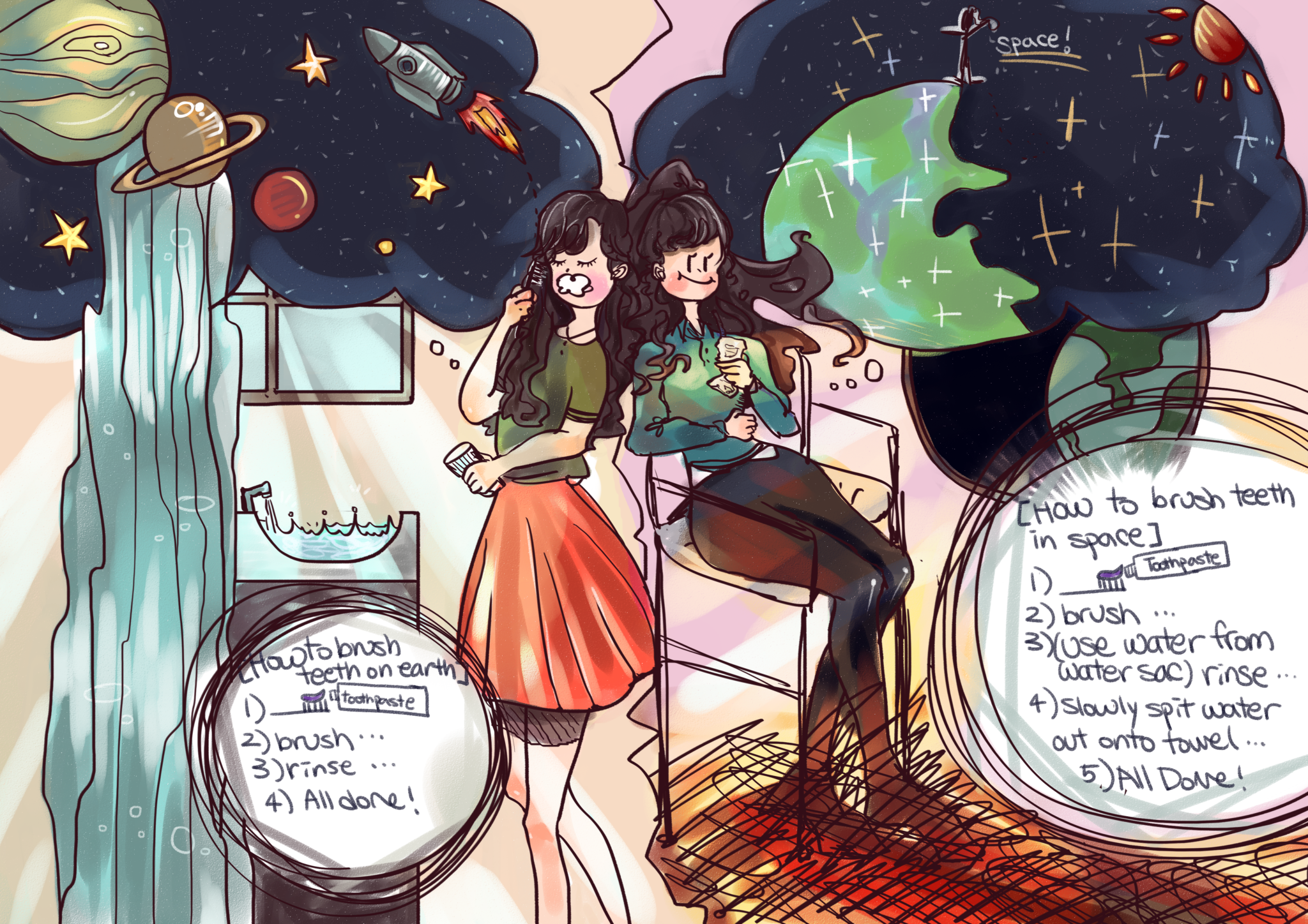 Grace Lee imagines life in space