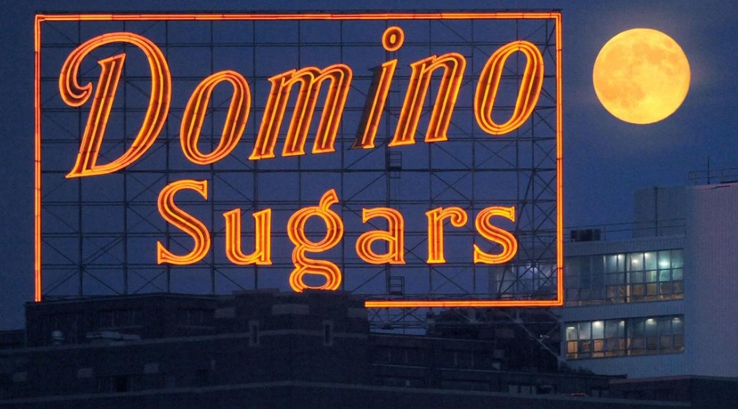 Three pounds of Domino Sugar in space